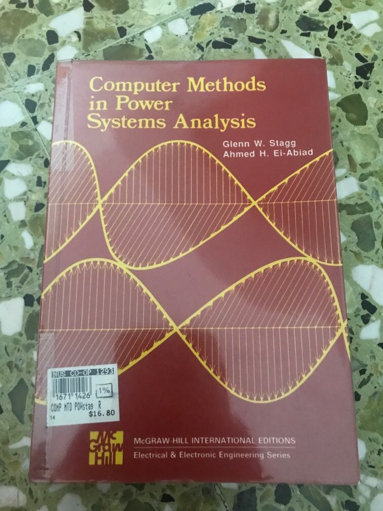 Computer Method Computer methods in power system analysis, Hobbies & Toys, Books ...