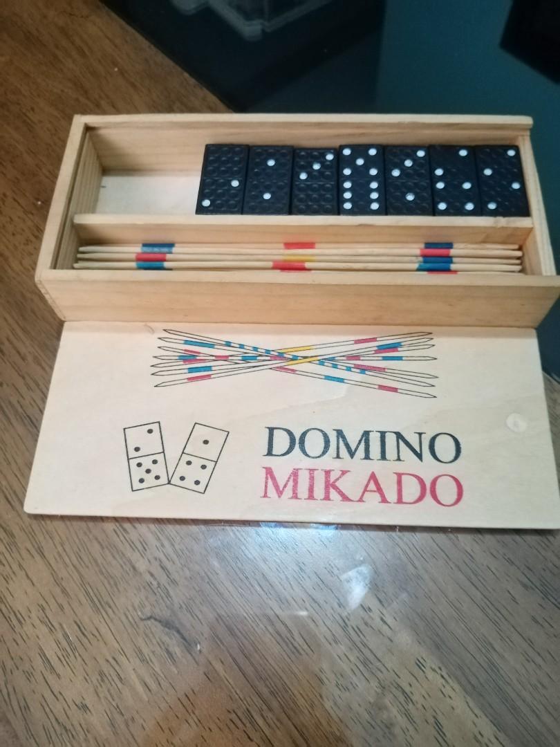 Domino & Pick up Sticks Game, Hobbies & Toys, Toys & Games on Carousell