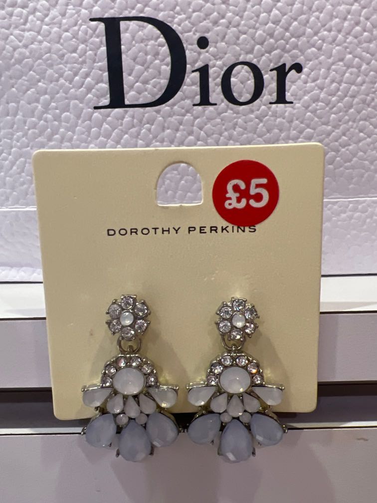 Dorothy Perkins blue earrings