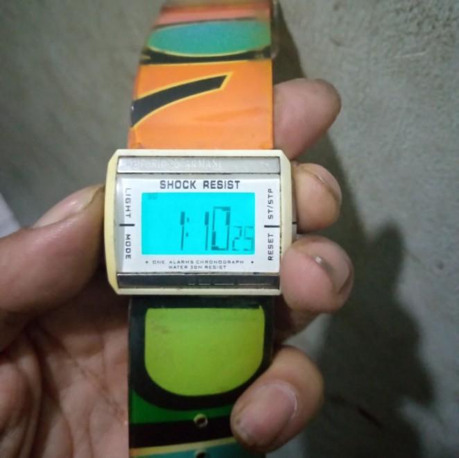 Emporio armani digital watch deals