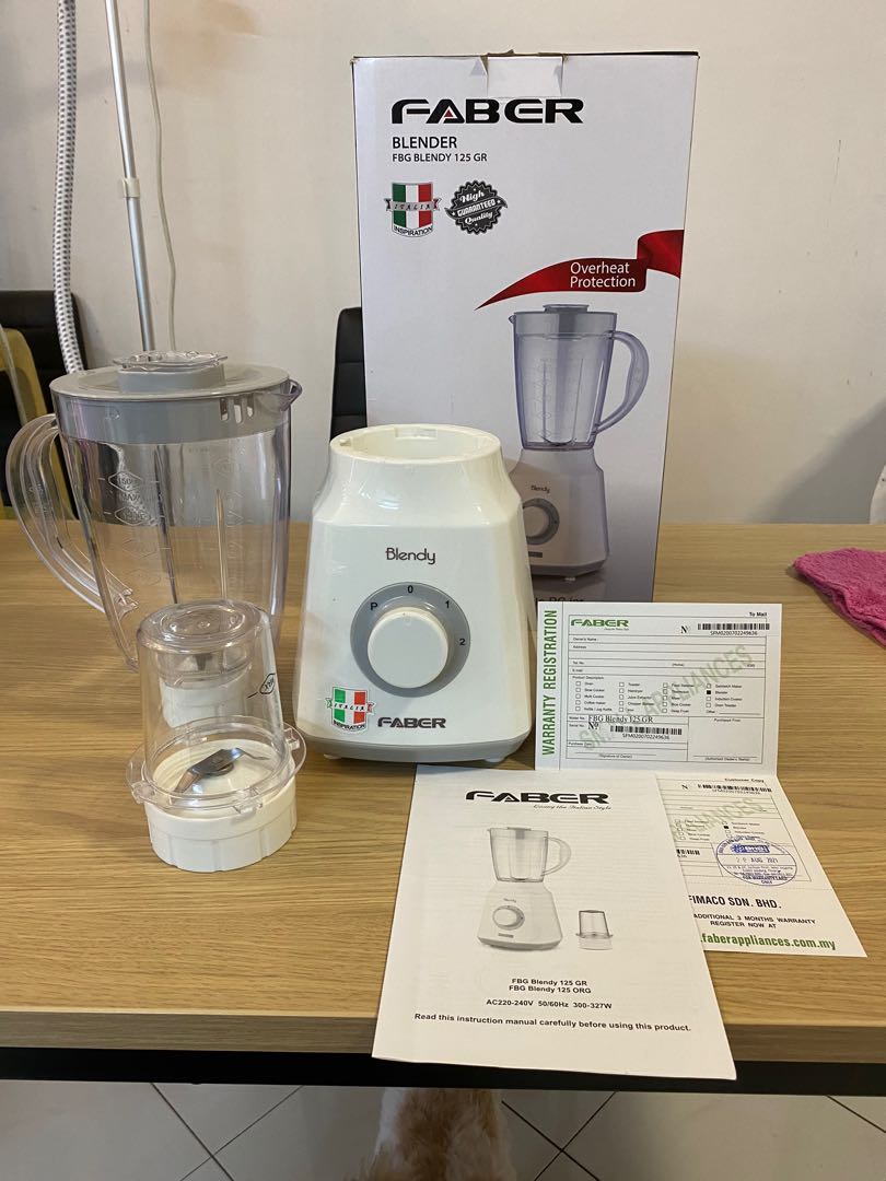 Faber blender machine, Furniture & Home Living, Kitchenware & Tableware