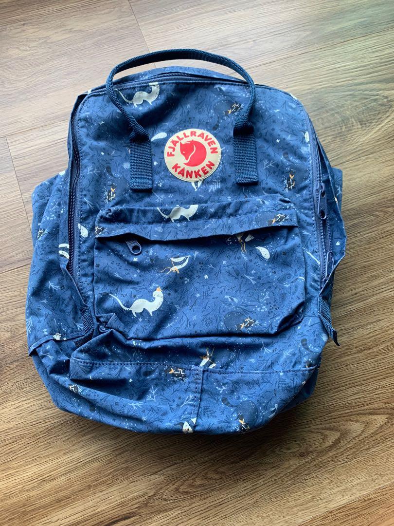 Fjallraven kanken art blue fable discount
