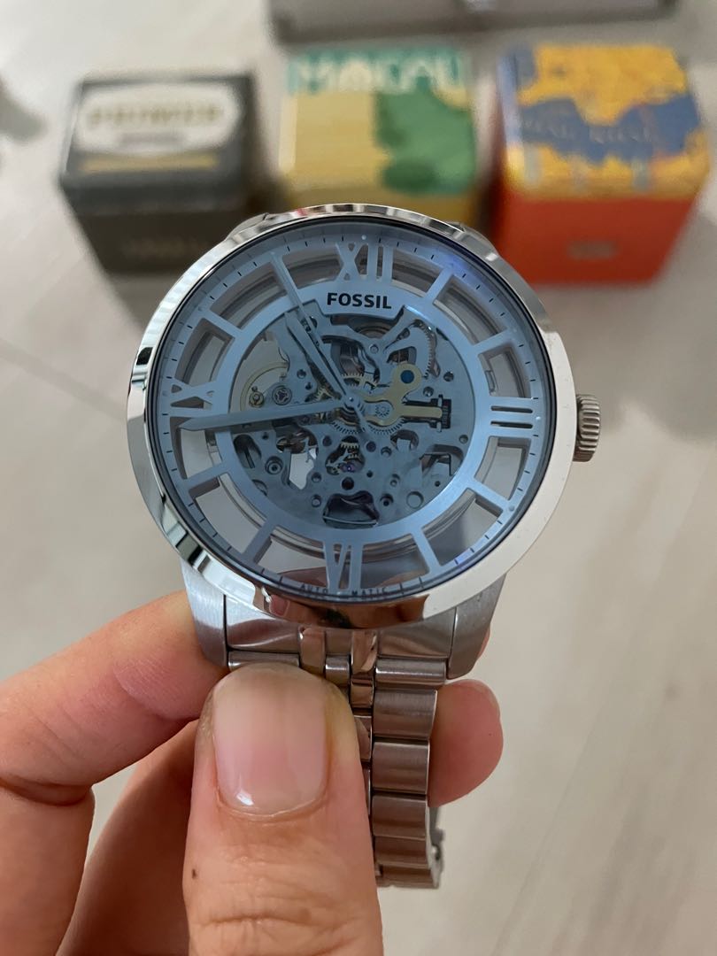Fossil see-through-glass Watch, Men's 