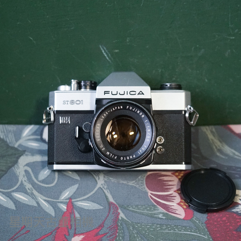 【星期天古董相機】FUJICA ST801+FUJI 55mm F1.8 底片單眼相機 M42