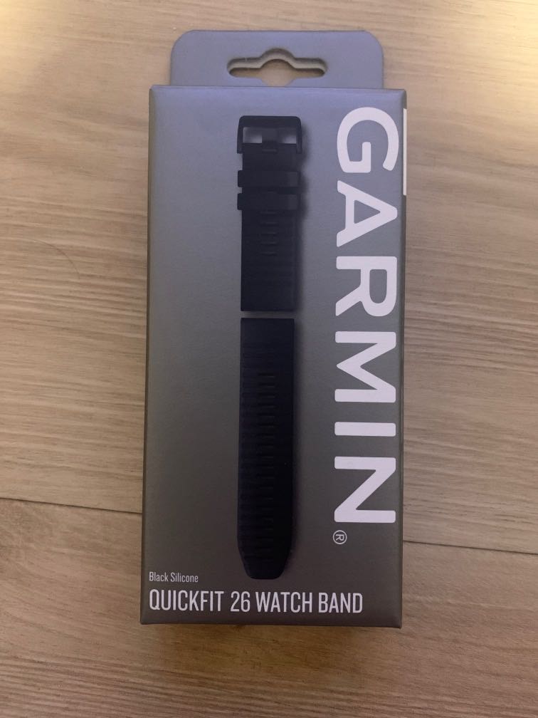 Agent ødemark Kan ikke lide Garmin Quickfit 26 Watch Band, Mobile Phones & Gadgets, Wearables & Smart  Watches on Carousell