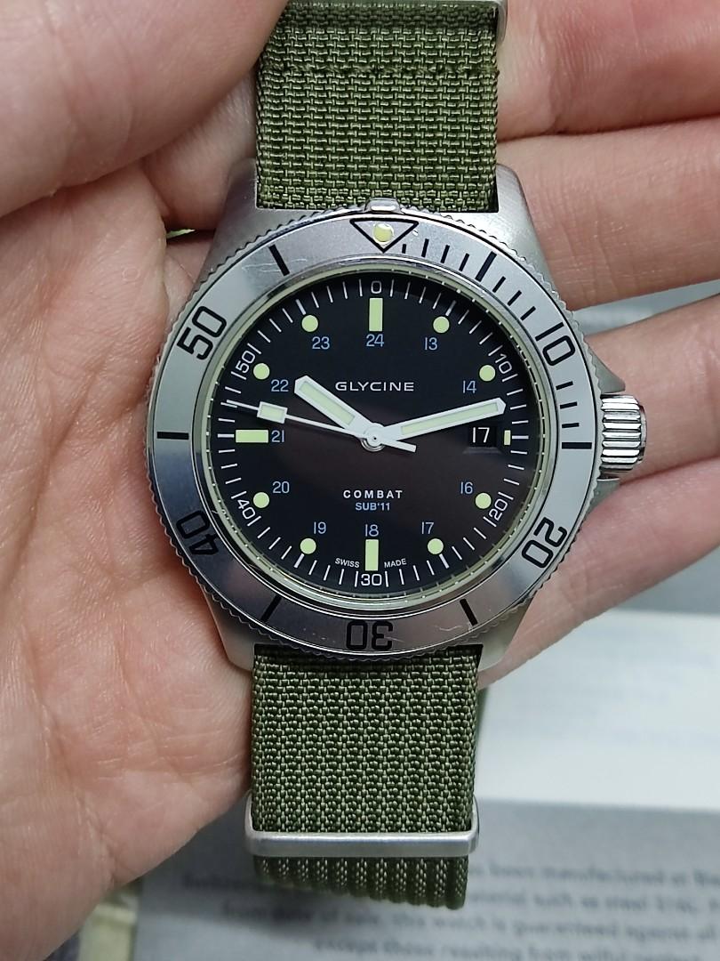 Glycine Combat Sub 11 Men s Fashion Watches Accessories