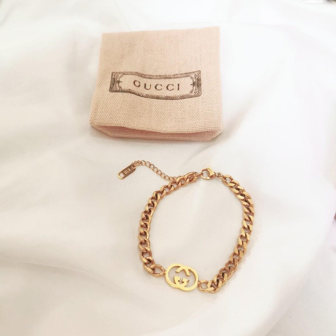 Gucci gold bracelet womens top