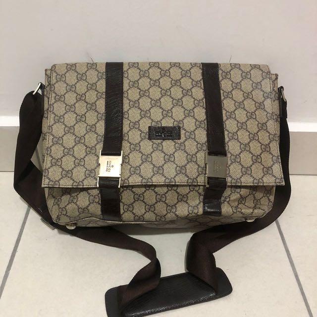 Men's Gucci sling bag, Men's Fashion, Bags, Sling Bags on Carousell