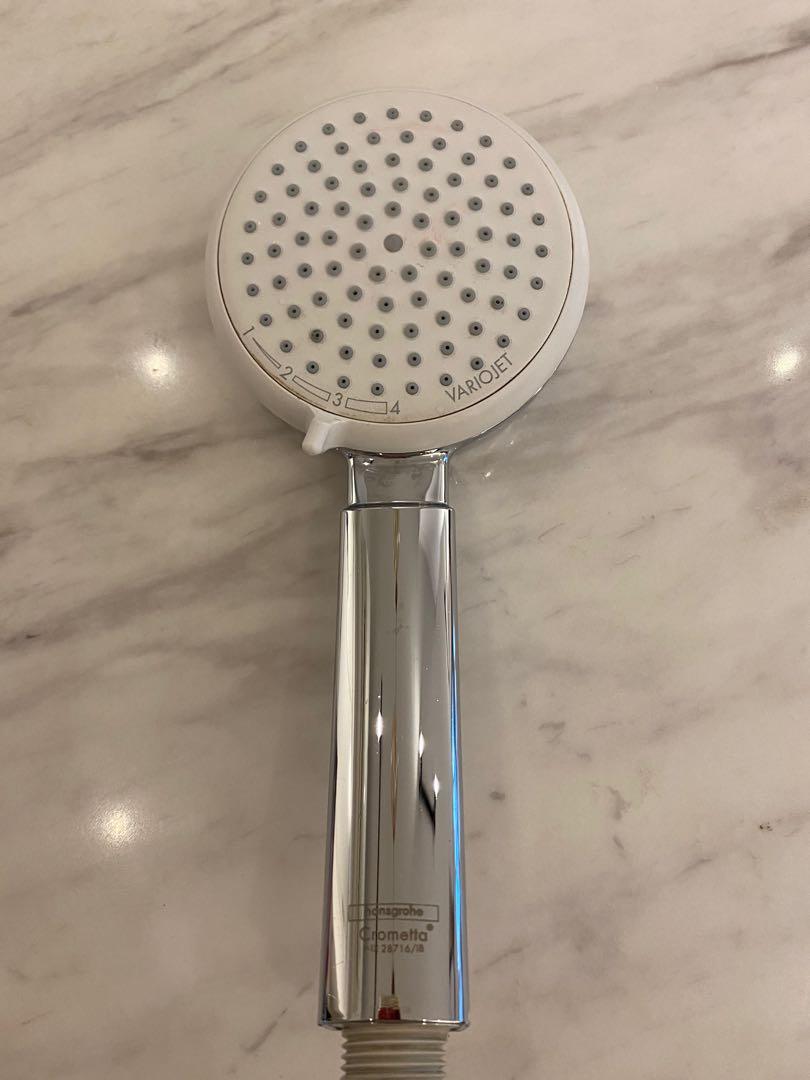 Hansgrohe Crometta Variojet shower head , Furniture & Home Living, Bathroom & Kitchen Fixtures