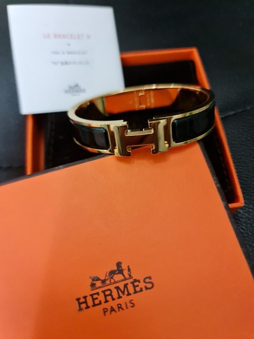 Hermes Clic H, Luxury, Accessories on Carousell