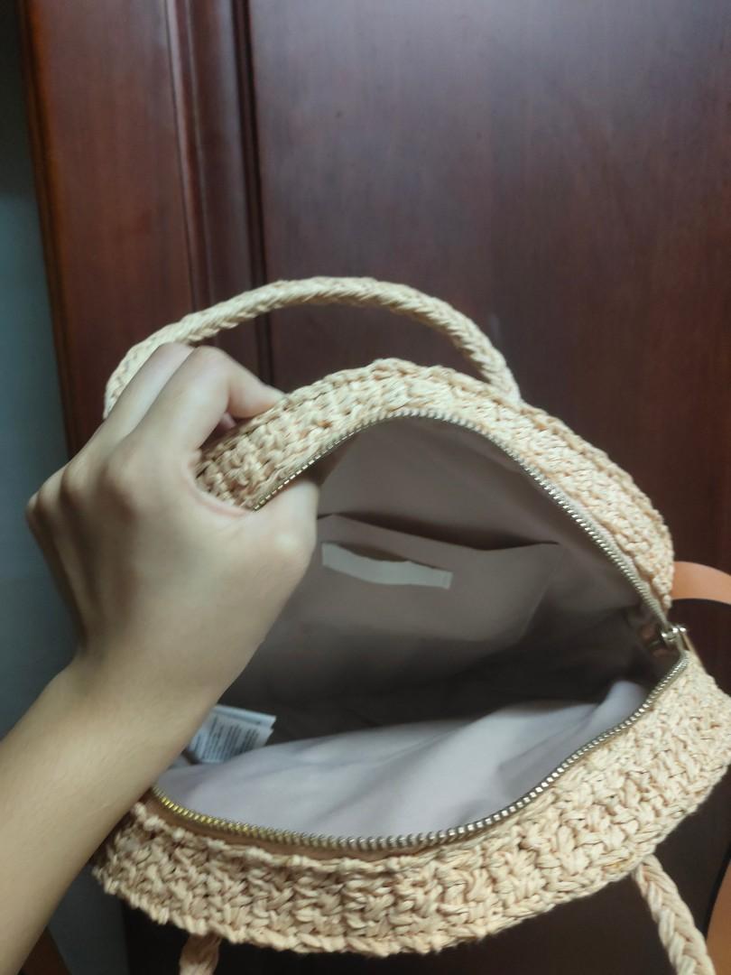 H M Rattan Bag Women s Fashion Bags Wallets Beach Bags on Carousell
