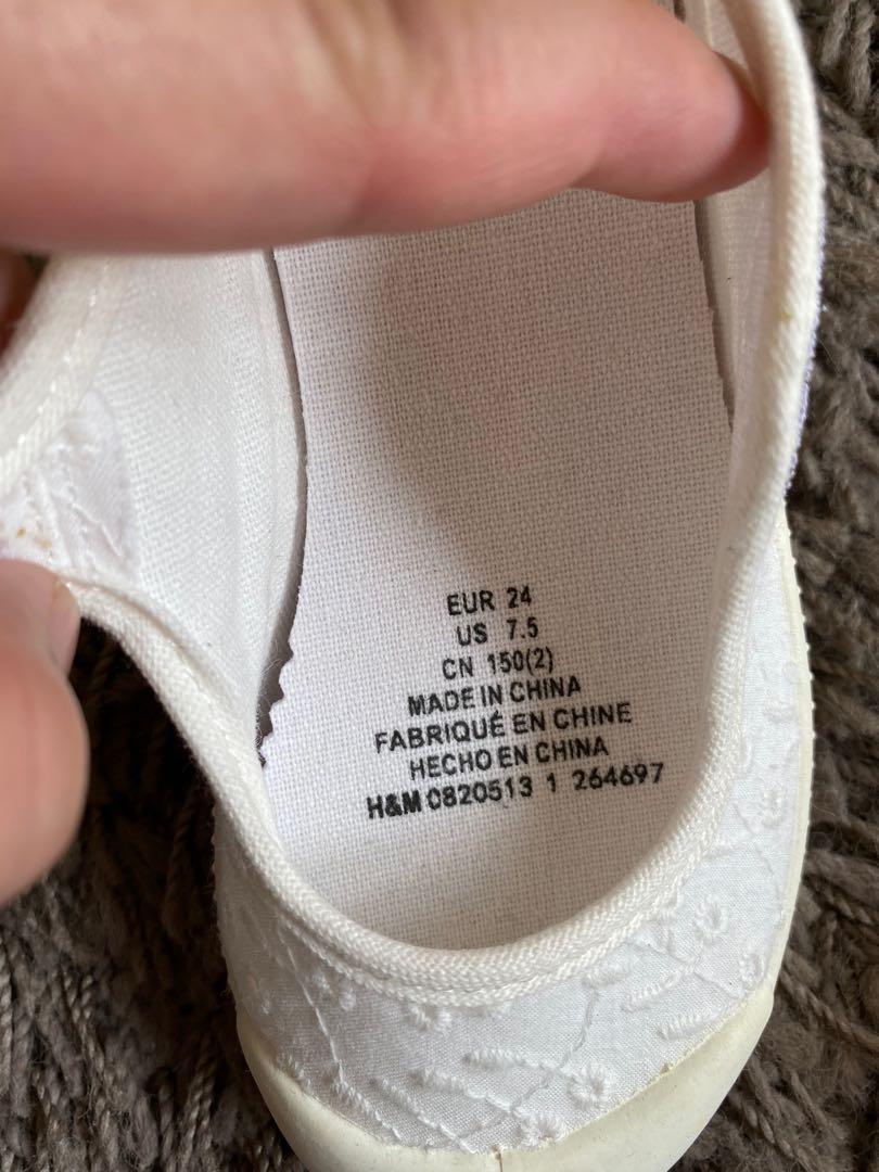 H and on sale m toddler shoes