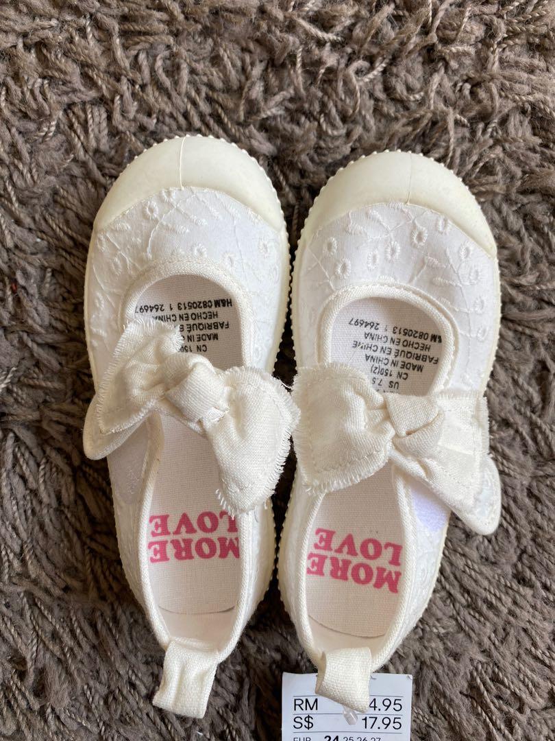 H and m baby shoes top