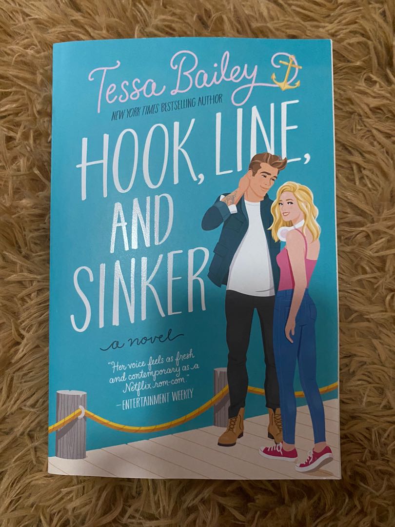 Hook Line and Sinker by Tessa Bailey, Hobbies & Toys, Books & Magazines ...