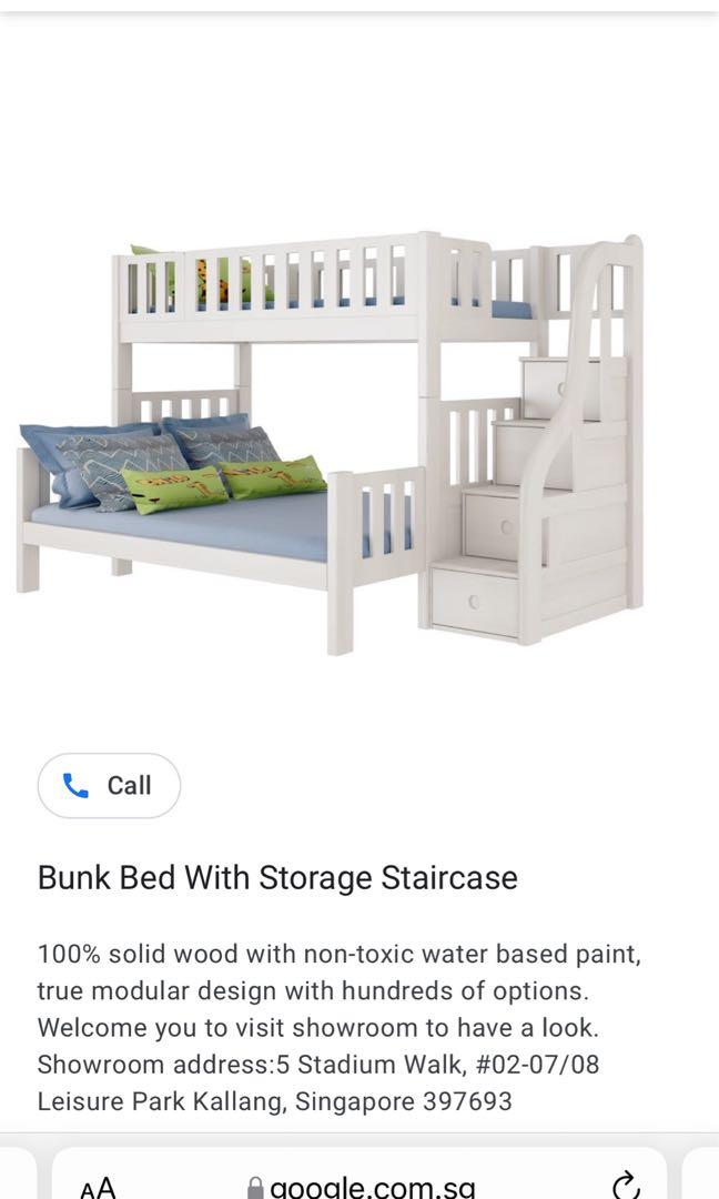 Ibenma Modular Bunk Bed, Furniture & Home Living, Furniture, Bed Frames &  Mattresses On Carousell