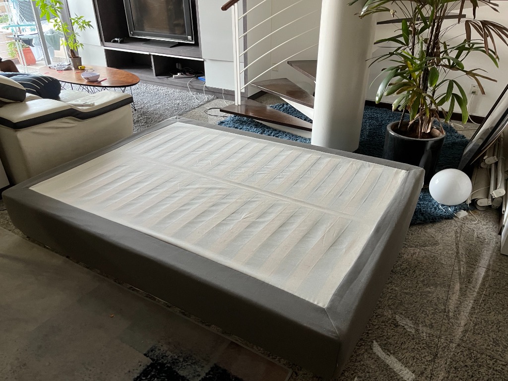 Ikea Espevar queen size bed frame (150x200), Furniture & Home Living