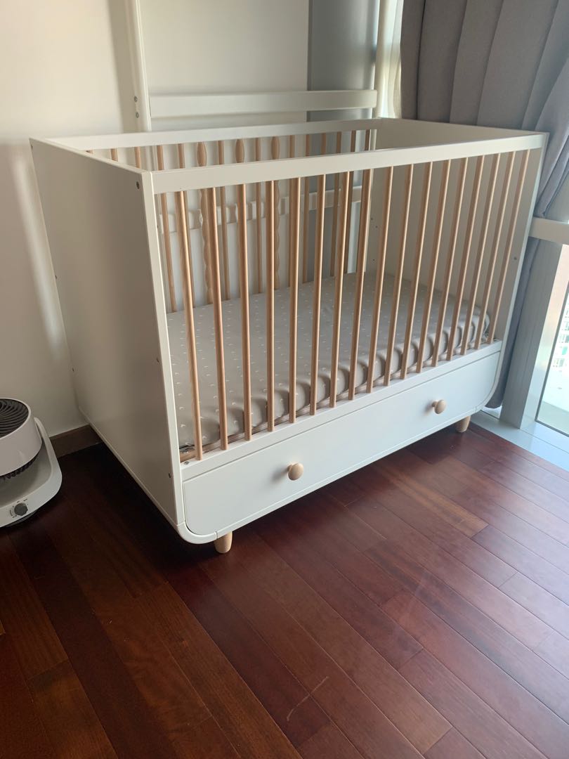 Ikea Myllra Crib, Babies & Kids, Baby Nursery & Kids Furniture, Cots