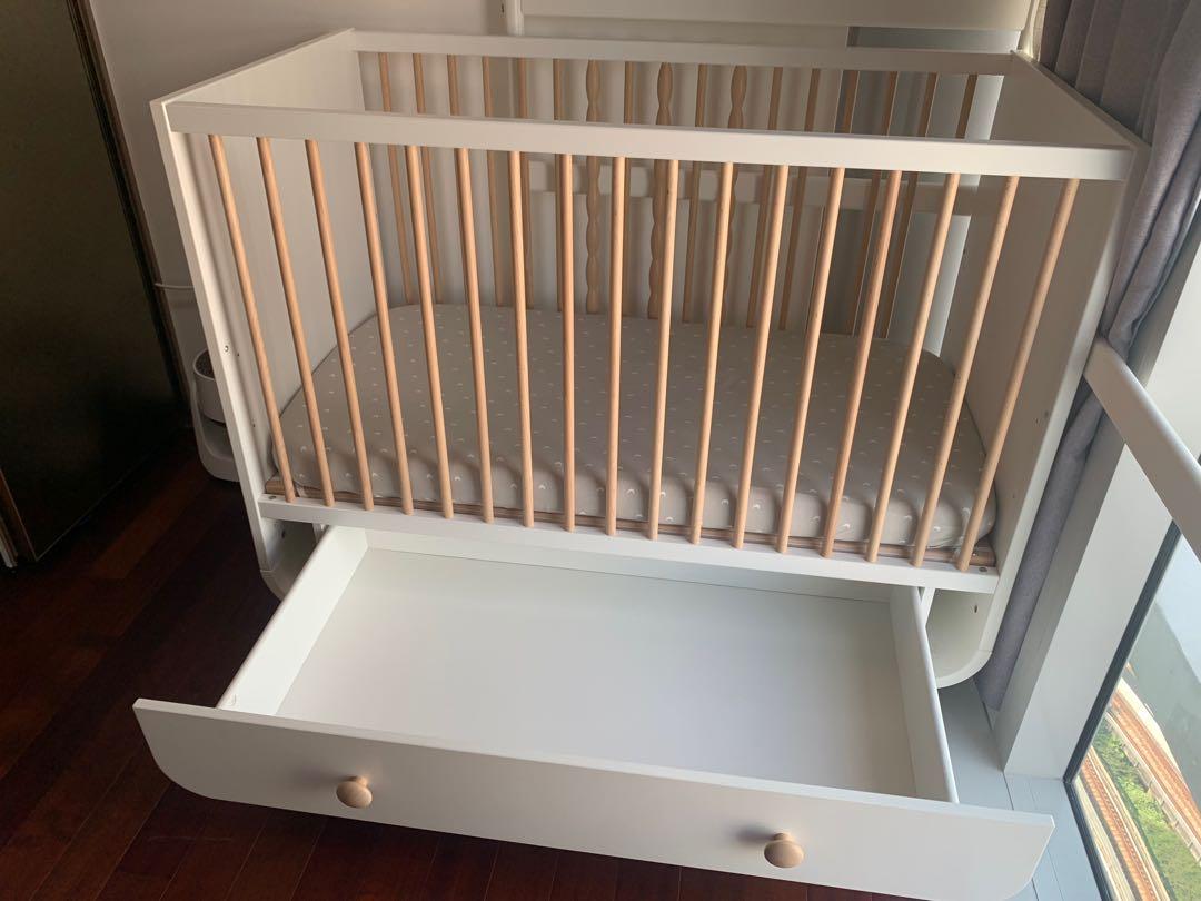 Ikea Myllra Crib, Babies & Kids, Baby Nursery & Kids Furniture, Cots