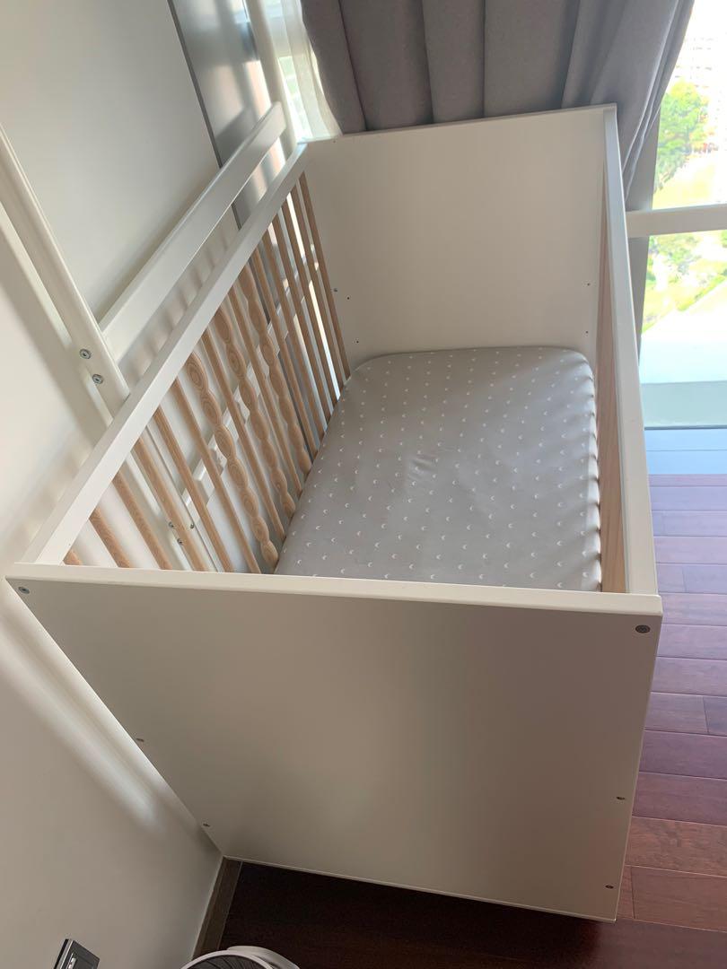 Ikea Myllra Crib, Babies & Kids, Baby Nursery & Kids Furniture, Cots