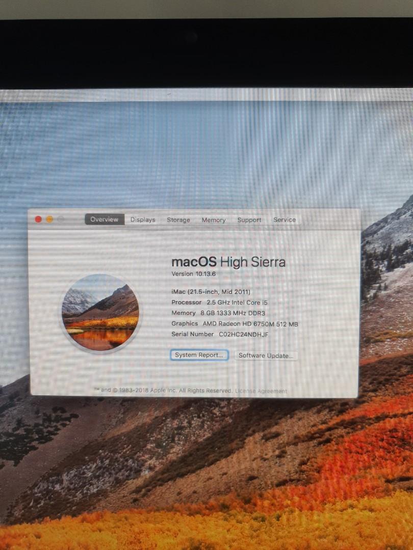 Imac 21.5 Mid 201165604501323266111