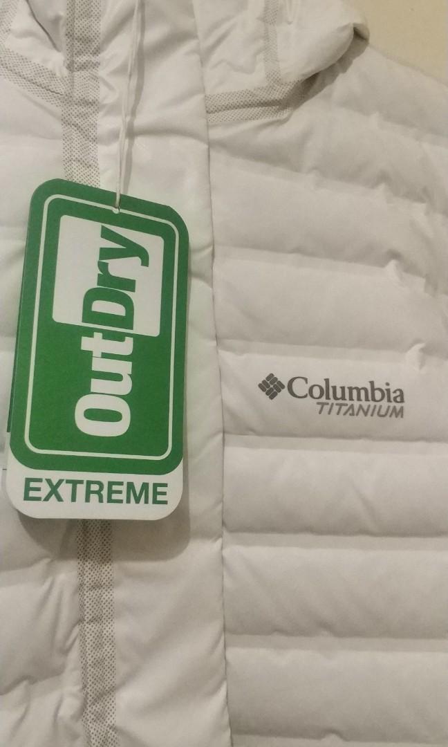 Columbia Out Dry EX Eco Down Jacket White