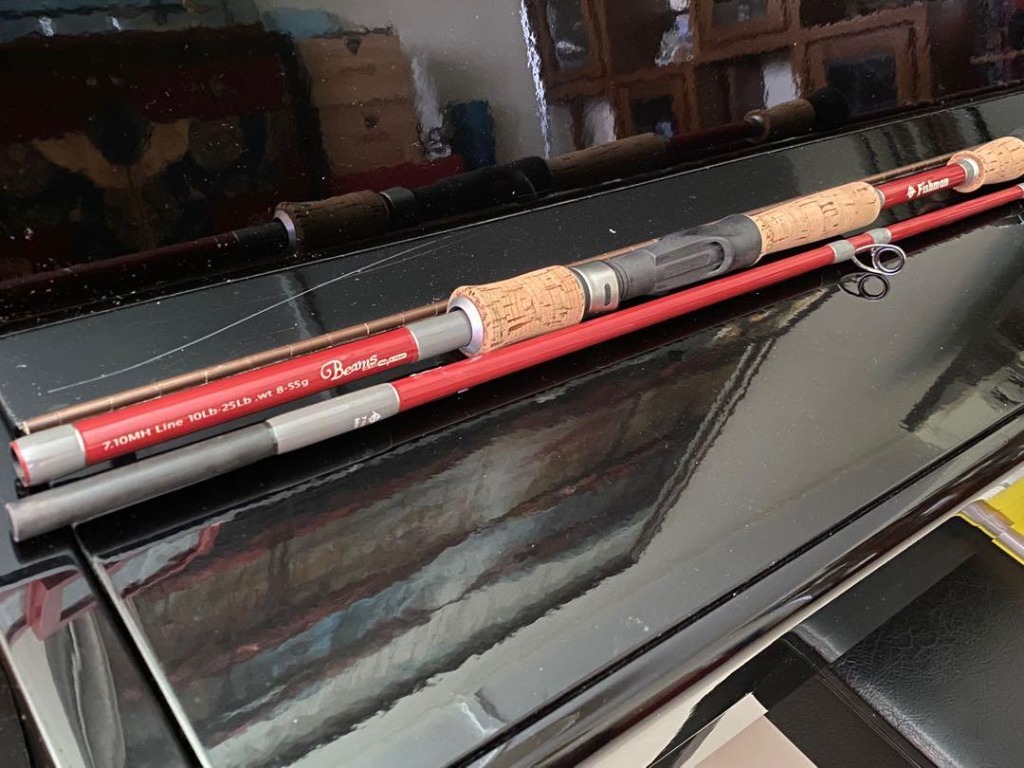 JDM Beams Shore Cast Rod, Sports Equipment, Fishing on Carousell