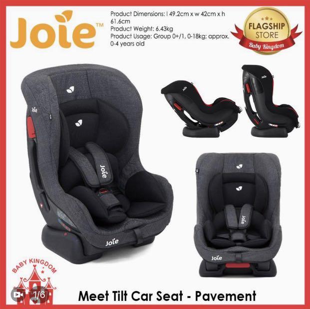 Joie Tilt Car Seat Babies Kids Going Out Car Seats on Carousell