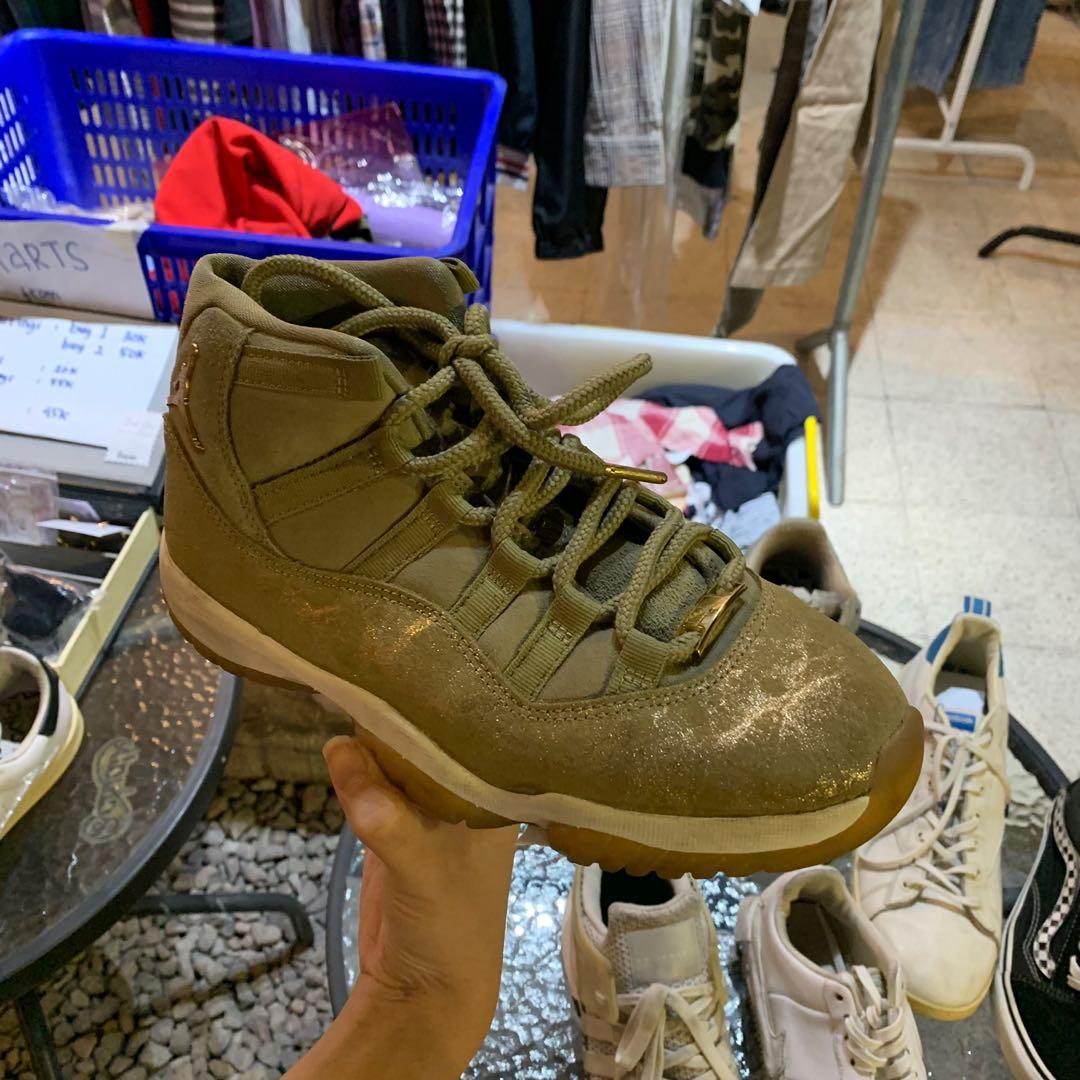 Jordan 11 neutral olive on hotsell feet