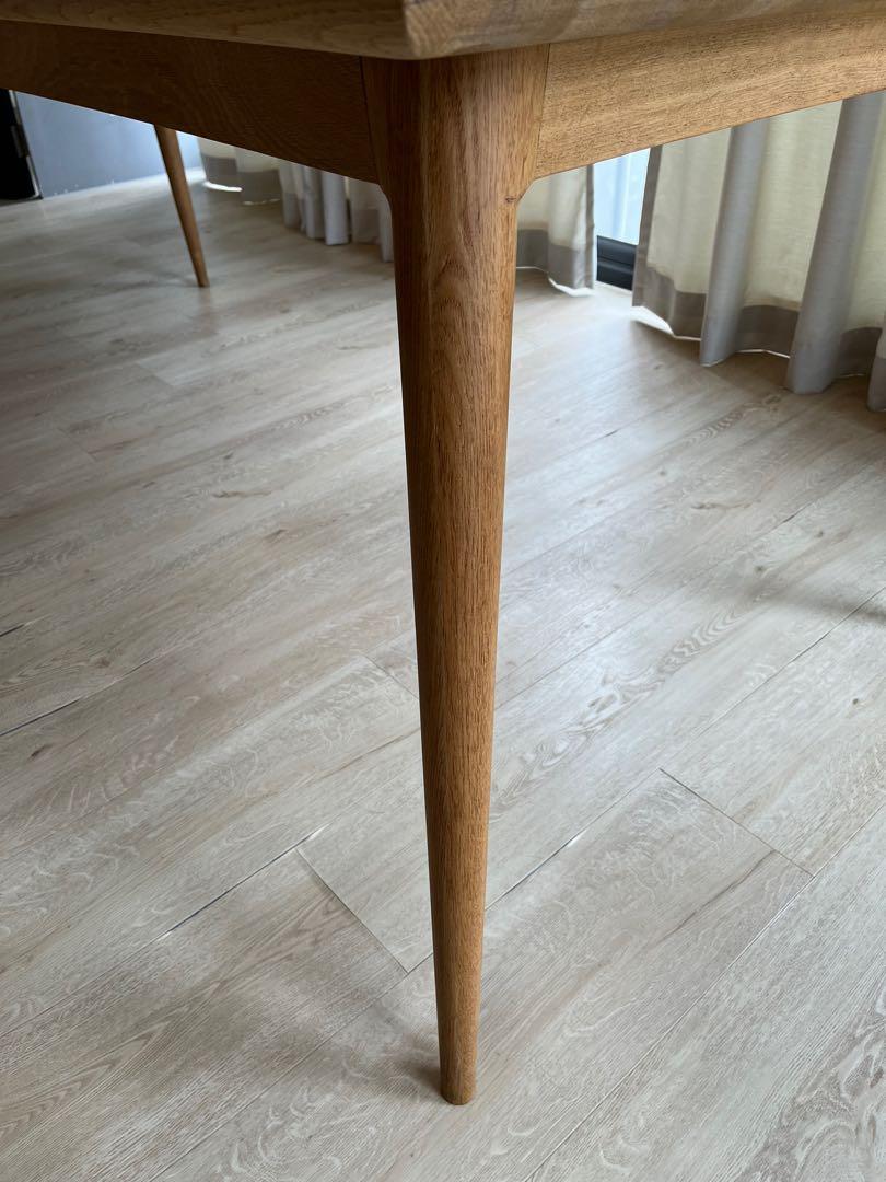 Karpenter vintage rectangular dining table, Furniture & Home Living