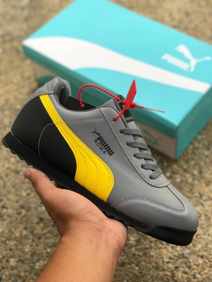 Puma best sale roma grey