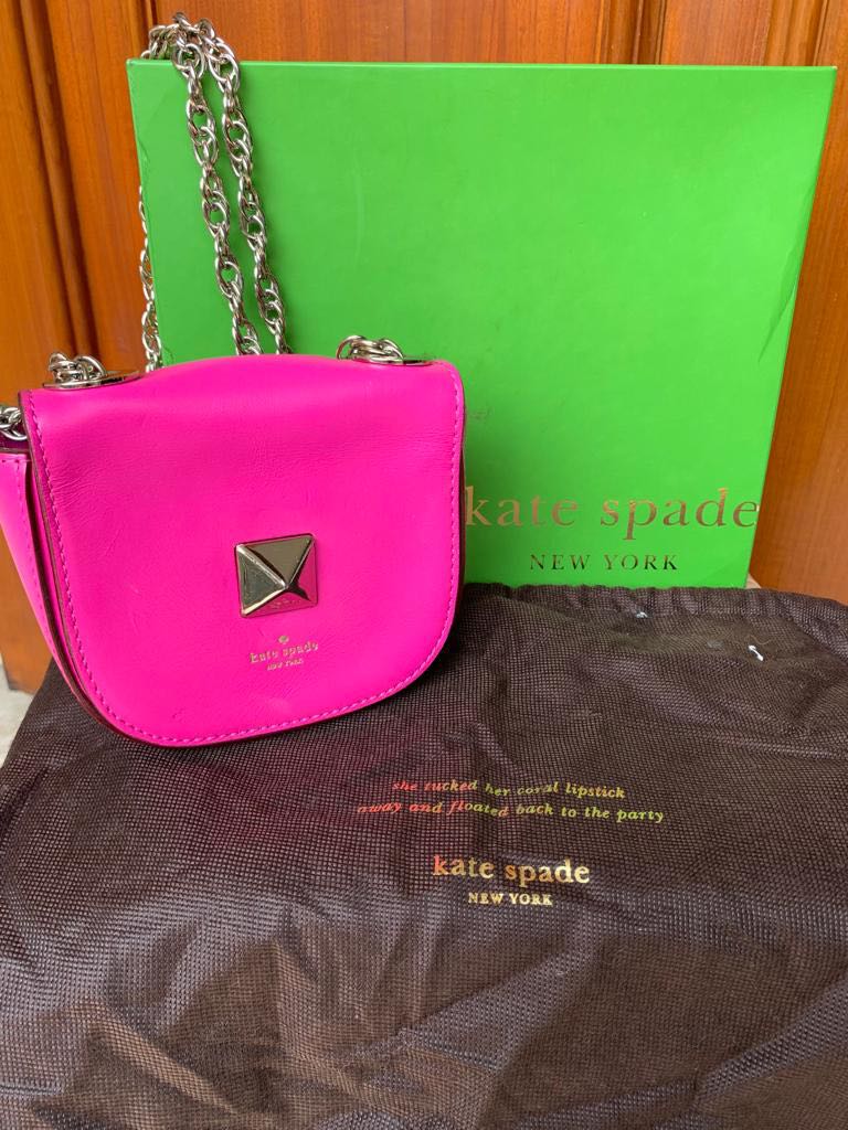 kate spade pink sling bag
