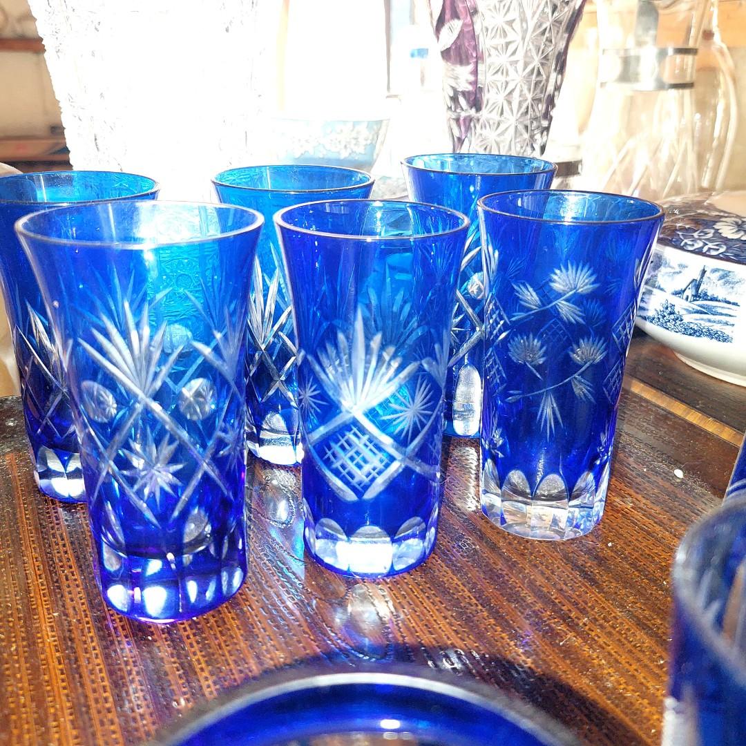 KIRIKO HANDCUT CRYSTALS (Category: Other Kitchenware & Tableware) located in Mandaue City. Submitted by nattynaddy12 (Listing ID 1155619996, Image 2). Description: KIRIKO HANDCUT CRYSTAL DECANTER AND GLASSES TAKE ALL ✅️ ALL FROM JAPAN ✅️ IN GREAT CONDITION ⚓️ SHIPPING NATIONWIDE PM ME FOR MORE DETAILS.