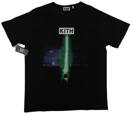 🆕KITH STAR WARS Jedi Vs Sith Vintage Tee Black, Men's Fashion ...