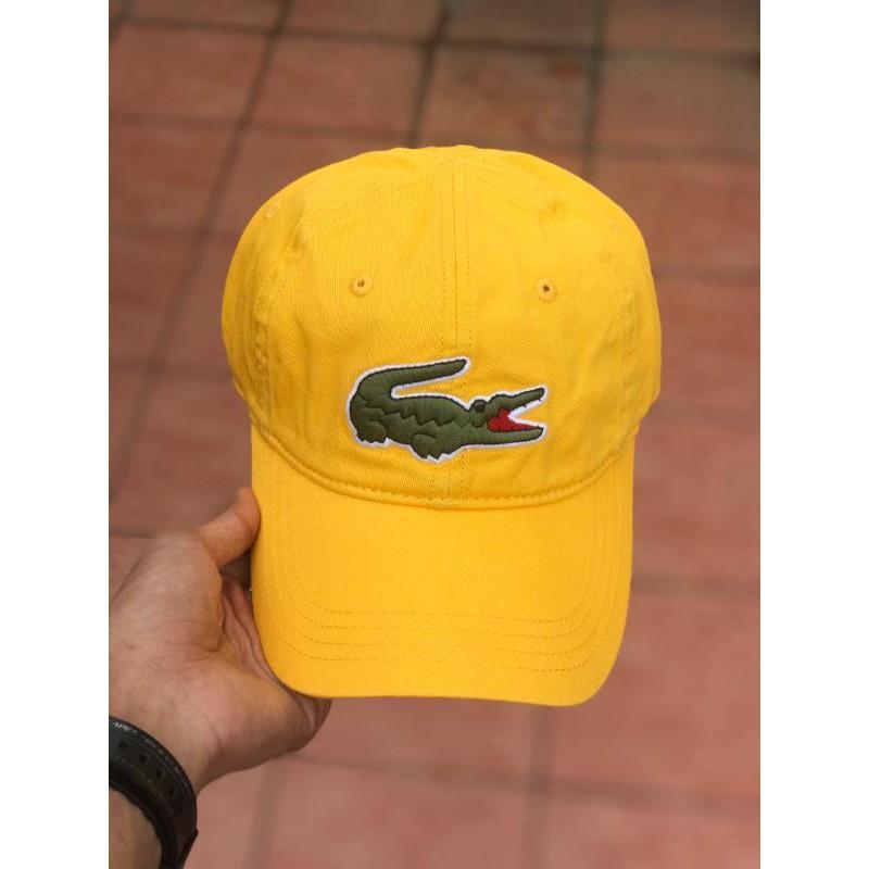 Yellow hotsell lacoste hat