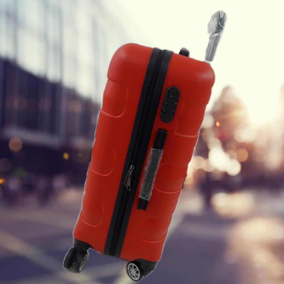 (New!) Large Travel Luggage Storage Bag Light Trolley 360 Rotate Secure