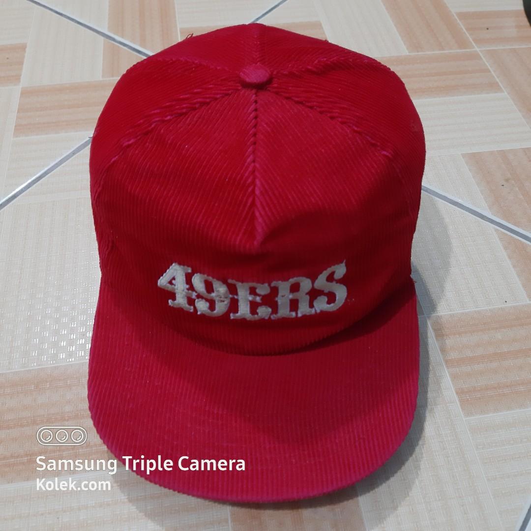 Legit Vintage cap Corduroy 49ers Gold stitch, Men's Fashion, Watches &  Accessories, Caps & Hats on Carousell