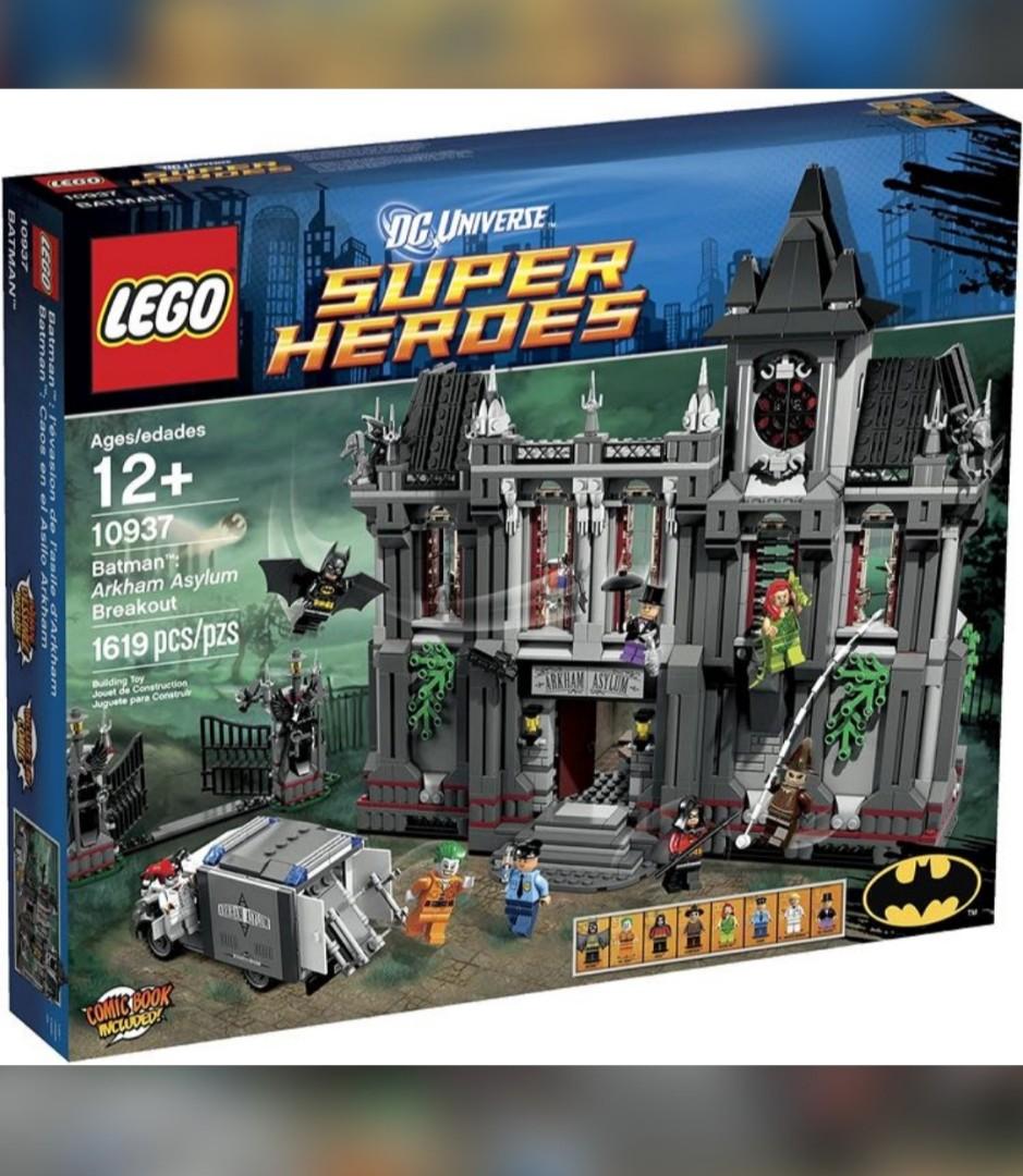 Lego 10937 Batman Arkham Asylum Breakout, Hobbies & Toys, Toys & Games on  Carousell