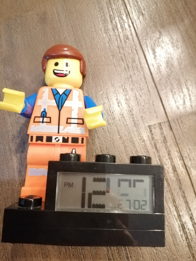 Lego movie clock sale