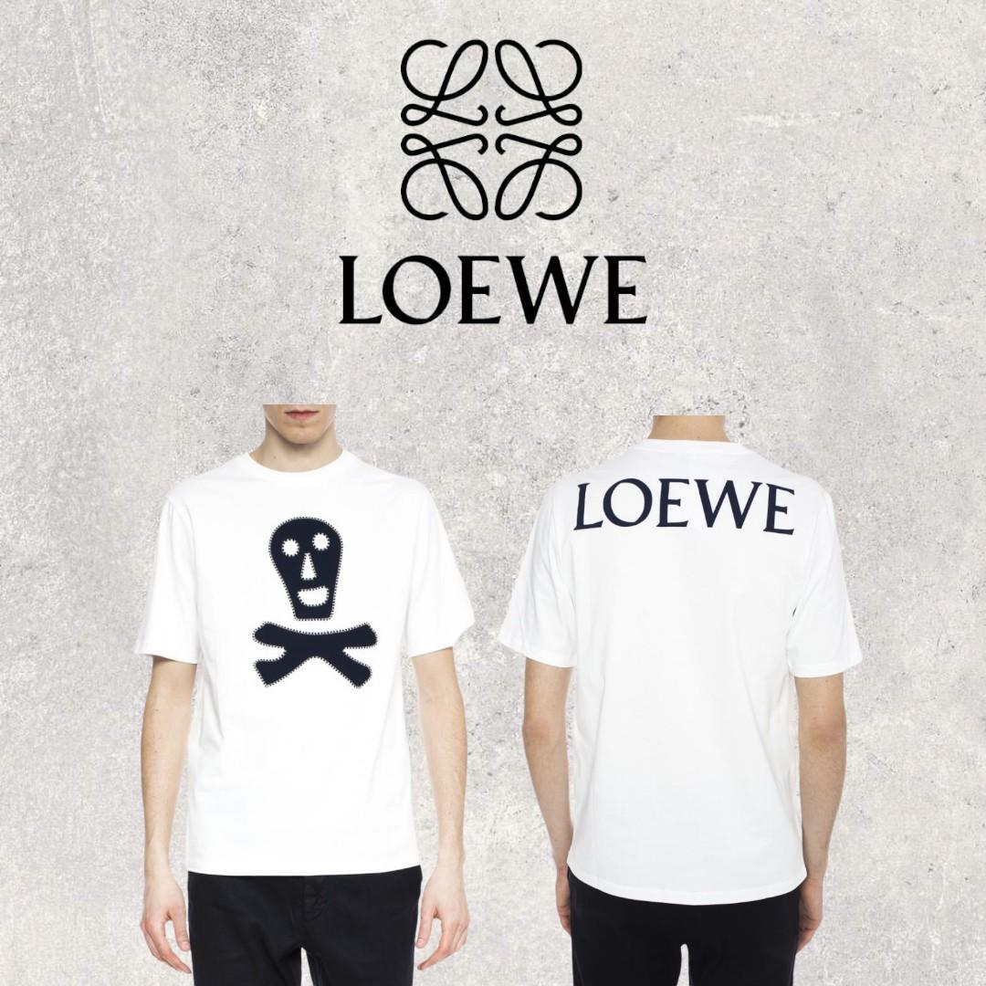 Loewe skull top t shirt