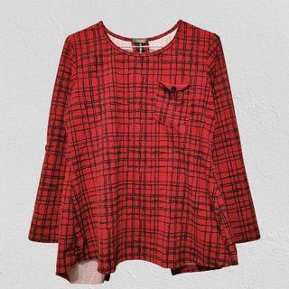 LONGSLEEVE LENGAN PANJANG RED