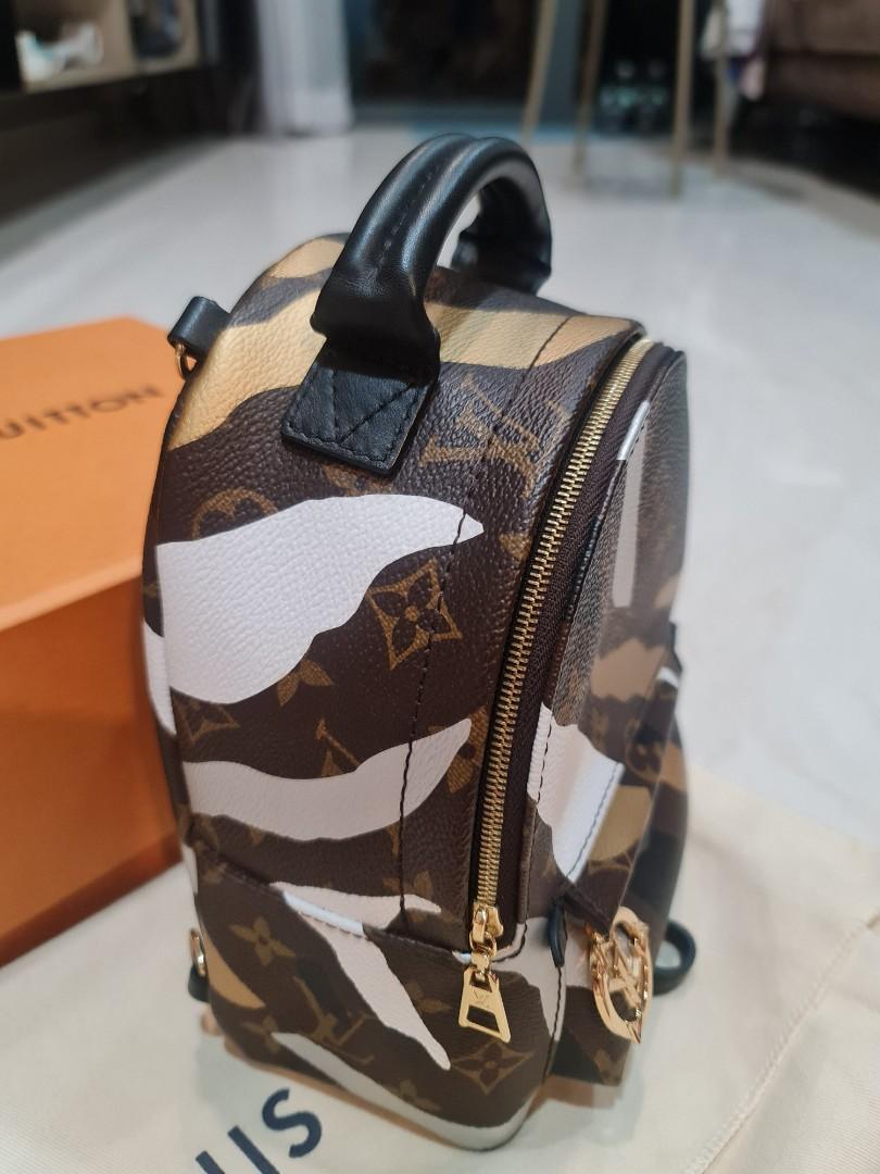 Louis Vuitton Monogram Canvas League of Legends Mini Palm Springs Backpack Gold Hardware, 2019 (Like New)