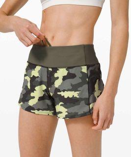 Lululemon Speed Up Mid Rise Short 4” Lined