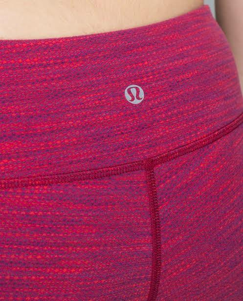 Lululemon Wunder Under Crop II Diamond 
