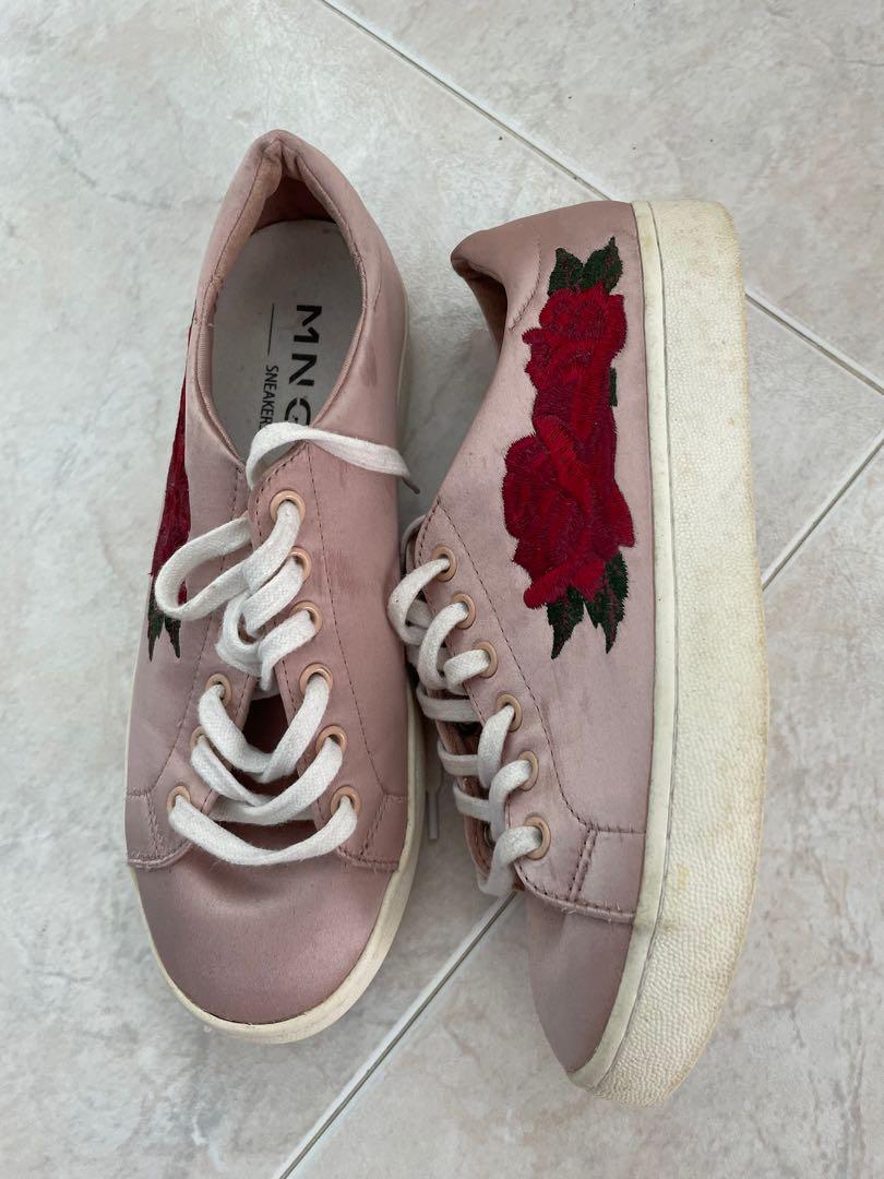 Red rose sneakers shop