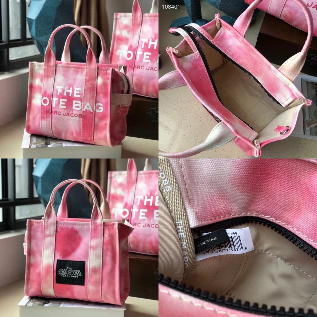 Marc Jacobs Small The Tie Dye Tote Bag in Pink