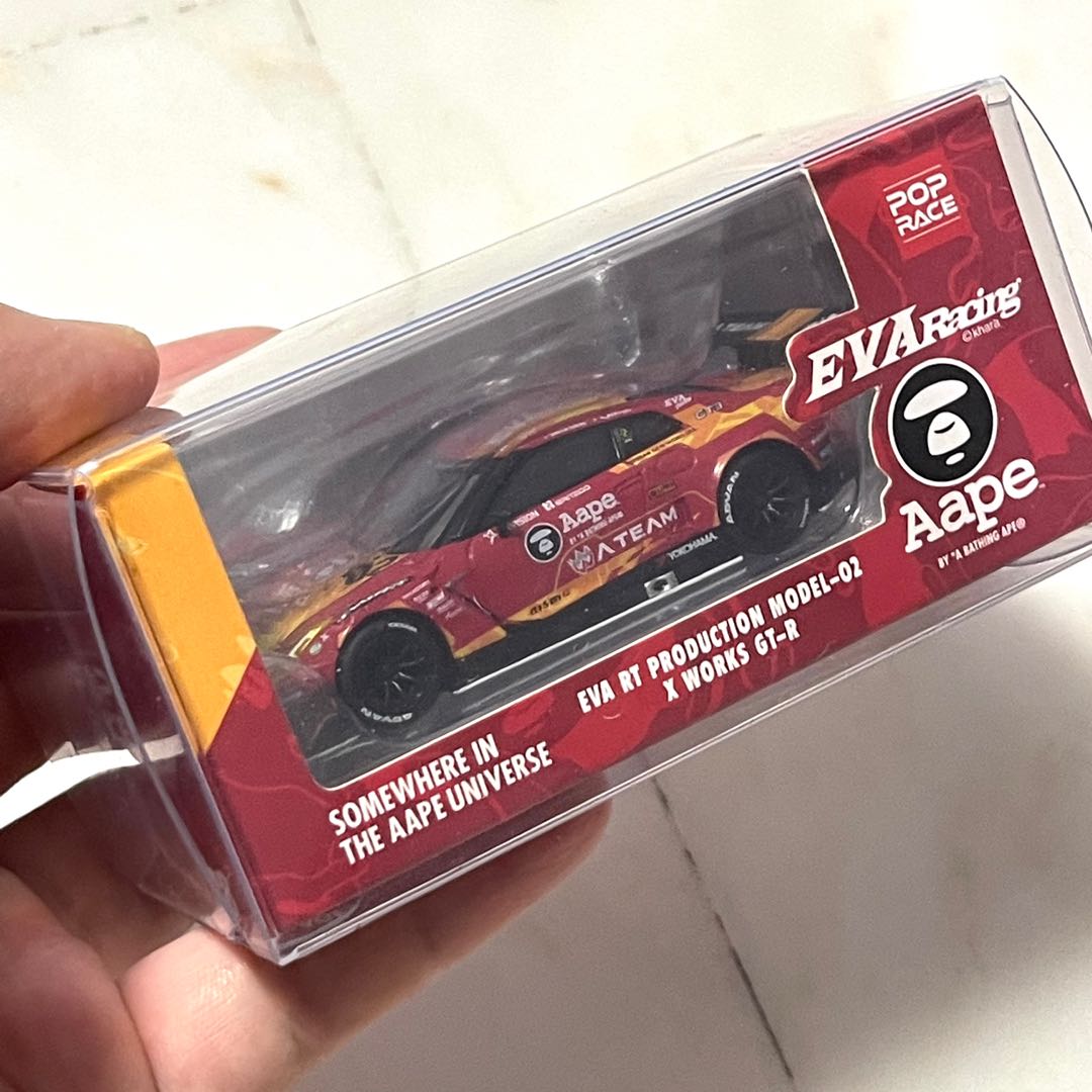 MINI GT x POP Race #128 AAPE EVA RT Test Type-02 X Works GT-R – J Toys Hobby