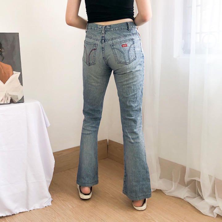 MISS SIXTY semi cutbry jeans, Fesyen 