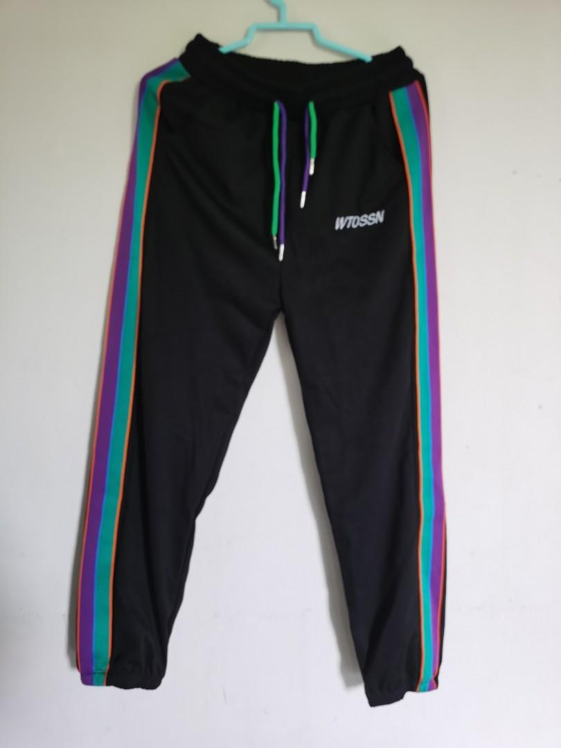 Colourful track best sale pants