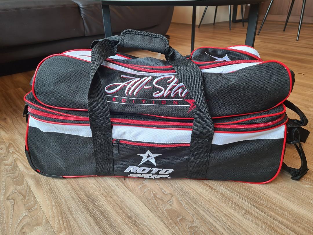 PAIR of Roto Grip 3 Ball Tote Bowling Bags 1 Balls Only & 1 With Shoe Pocket NEW 