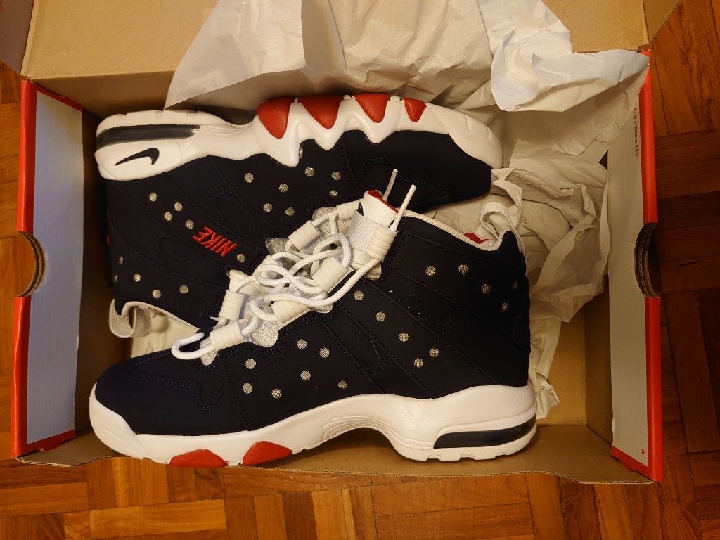 Nike Air Max Cb 94 Usa 21 Mens Size 9 5 Obsidian Blue Red Dj5160 400 Barkley 運動產品 運動與體育 運動與體育 球拍和球類運動 Carousell